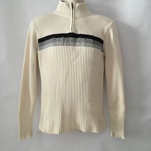 CALVIN KLEIN Jeans Men's Sweater Cotton Creamy XL